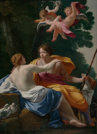 Venus and Adonis by Simon Vouet